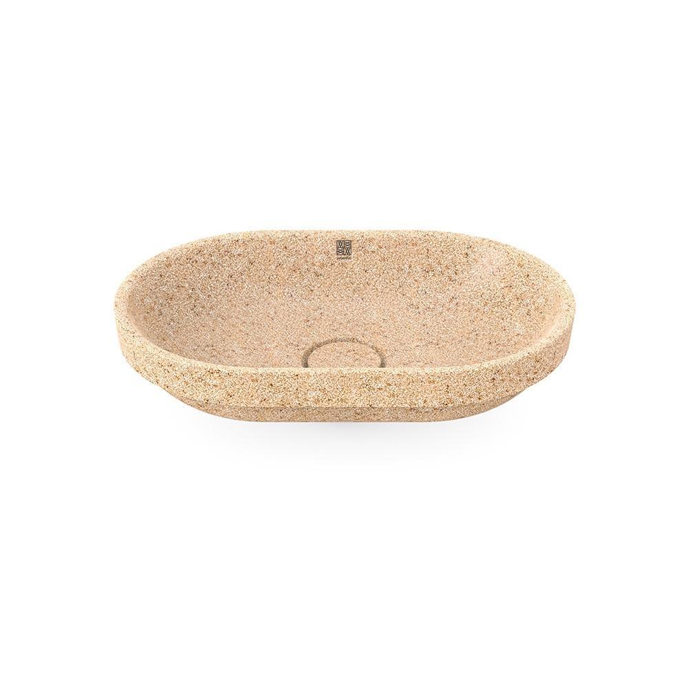 Eco Drop-in Bathroom Sink Soft60 I Washbasin I Natural | SPAFAIR