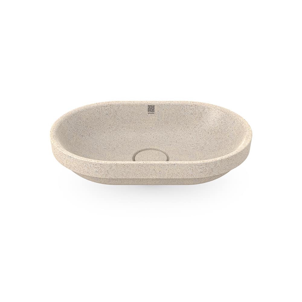 Eco Drop-in Bathroom Sink Soft60 I Washbasin I Polar | SPAFAIR