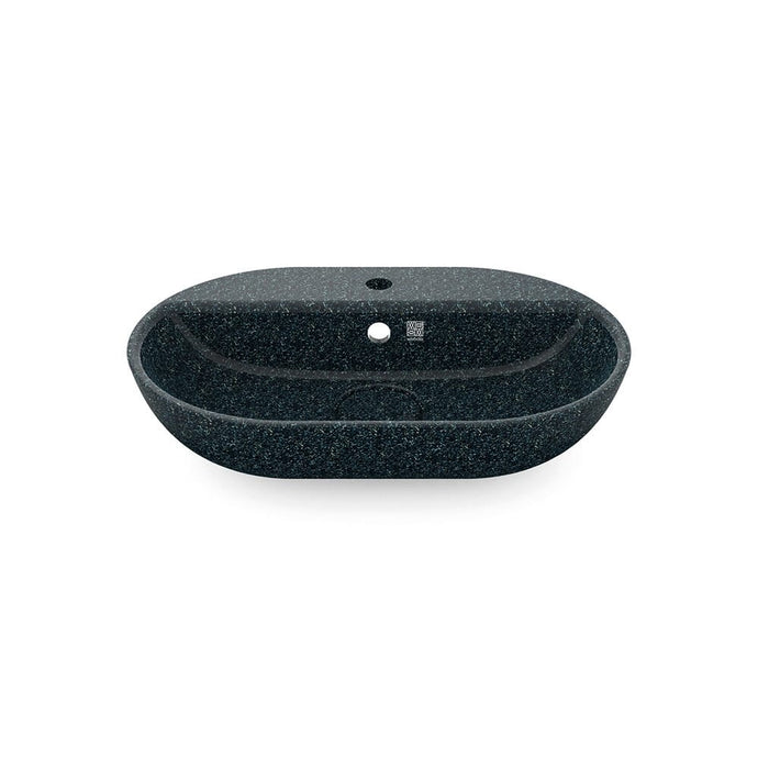 Eco Vessel Sink Soft60 w/ Tap Hole I Washbasin I Arctic | SPAFAIR