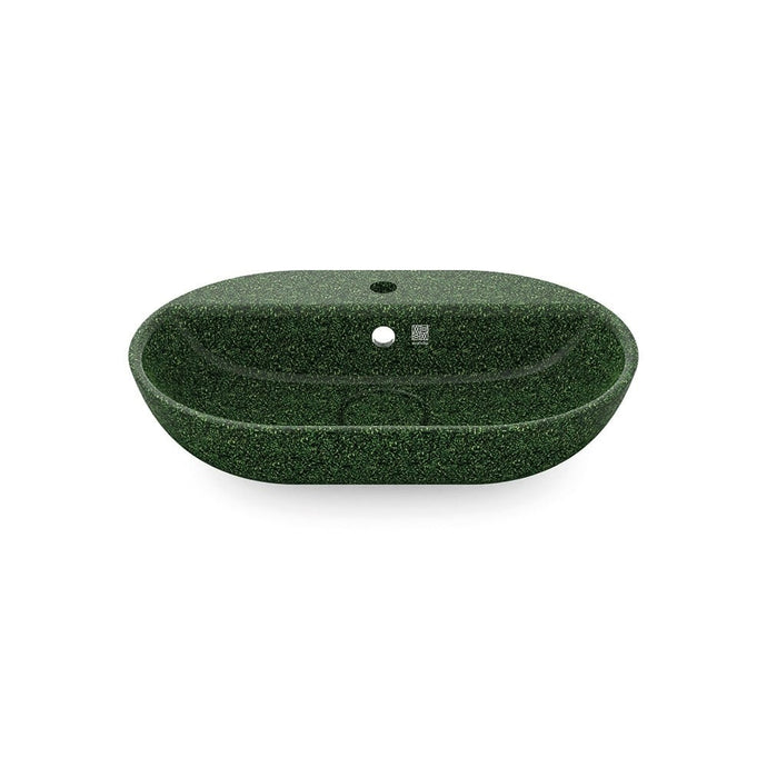 Eco Vessel Sink Soft60 w/ Tap Hole I Washbasin I Moss | SPAFAIR