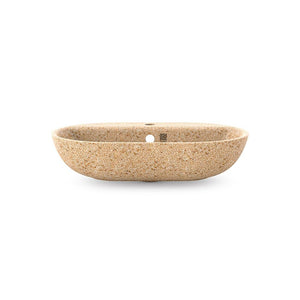 Eco Vessel Sink Soft60 w/ Tap Hole I Washbasin I Natural | SPAFAIR