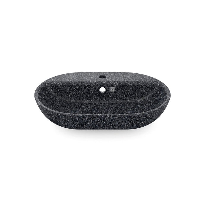 Eco Vessel Sink Soft60 w/ Tap Hole I Washbasin I Stone | SPAFAIR
