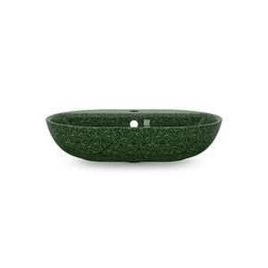 Eco Vessel Sink Soft60 w/ Tap Hole I Washbasin I Moss | SPAFAIR