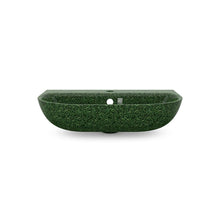 Load image into Gallery viewer, Eco Vessel Sink Wall-Mounted w/ Tap Hole Soft60 I Washbasin I Moss | SPAFAIR