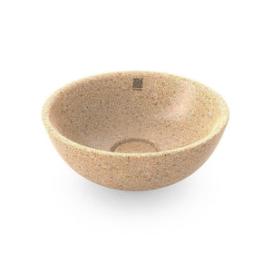 Eco Table Top Vessel Sink Soft40 I Washbasin I Natural I 5mm Wood | SPAFAIR