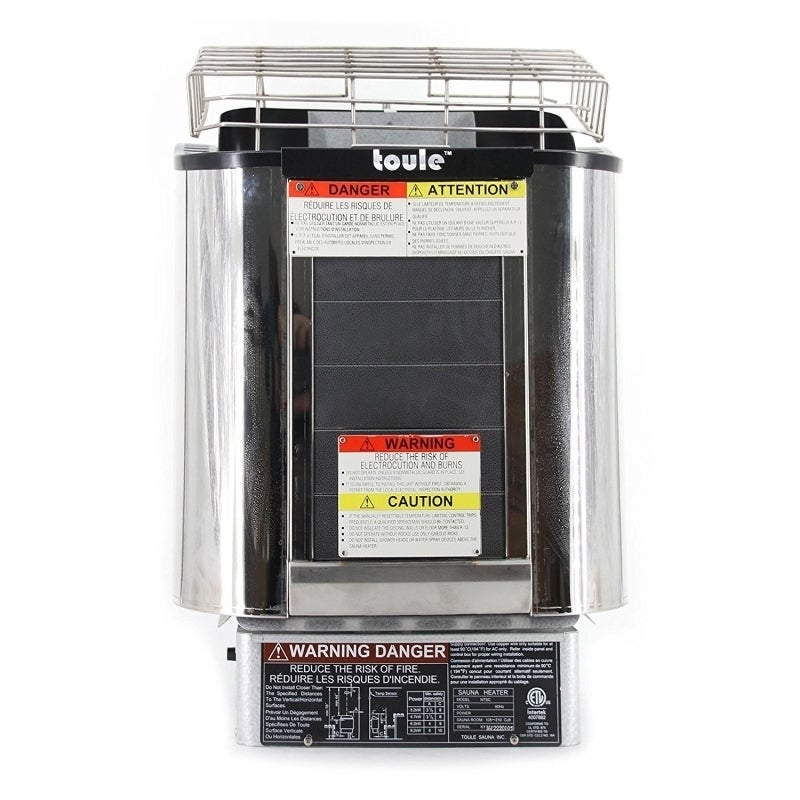 Toule ETL Certified 9KW Wet Dry Sauna Heater Stove - Wall Digital Controller I SPAFAIR