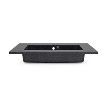 Load image into Gallery viewer, Eco Countertop Bathroom Sink I Washbasin I Integrated I Char | SPAFAIR