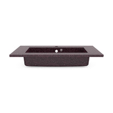 Load image into Gallery viewer, Eco Countertop Bathroom Sink I Washbasin I Integrated I Berry | SPAFAIR