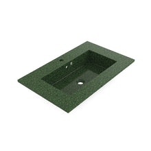Load image into Gallery viewer, Eco Countertop Bathroom Sink I Washbasin I Integrated I Moss | SPAFAIR