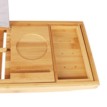 Load image into Gallery viewer, Extendable Bamboo Bathtub Tray I Bath Caddy I SPAFAIR