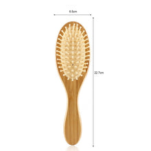 Load image into Gallery viewer, Wooden Bamboo Hair Brush Comb Antistatic I SPAFAIR